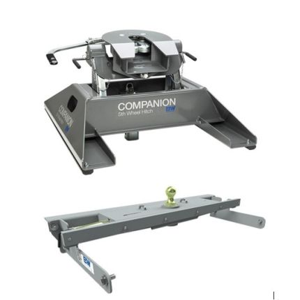 B&W GNRVK3500-1016K 5Th wheel Companion With Turnoverball Underbed GoosenecK for Chevrolet/GMC
