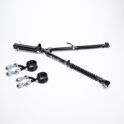 Blue Ox BX7470 Steel Apollo 2 Tow Bar, 2-1/2" Hitch Receiver, 15,000lbs