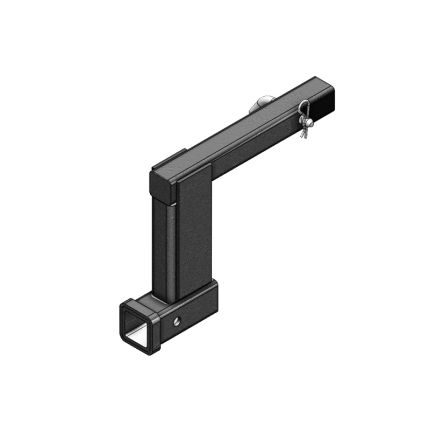 Blue Ox BX88132  10" Fixed Rv Receiver Mount, 2" and 5,000lbs