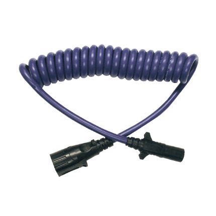 Blue OX BX88206 7' Rv Dinghy Adapter 7-way Round to 6-way Round