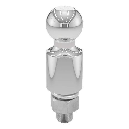 Curt 40032 Chrome Hitch Ball, 1-7/8" Inch Ball, 1" Inch Shank Dia, 2-1/8" Shank Length, 2" Ball Rise, 3,500lbs