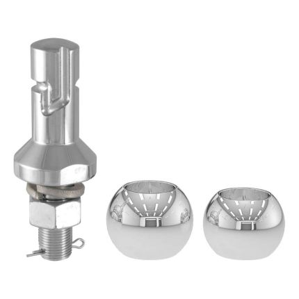 Curt 41782 Switch Ball Trailer Set, 1-7/8" & 2" Balls, 3/4" x 1-5/8" Shank