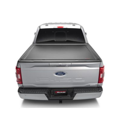 2021 Ford F150 5'7" Bed Electric Retractable Aluminum Truck Bed Cover w/ T-Slot Rails, Roll and Lock, E-Series XT , 132E-XT