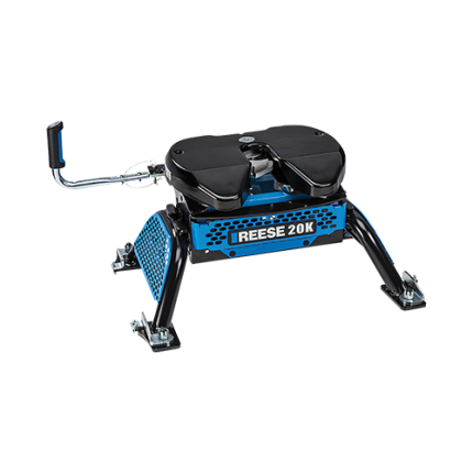 2016-2019 Chevy/GMC Silverado Sierra 2500HD 3500HD 5th Wheel 20K Hitch for Long Prep Puck Package, Reese, M5, 30890