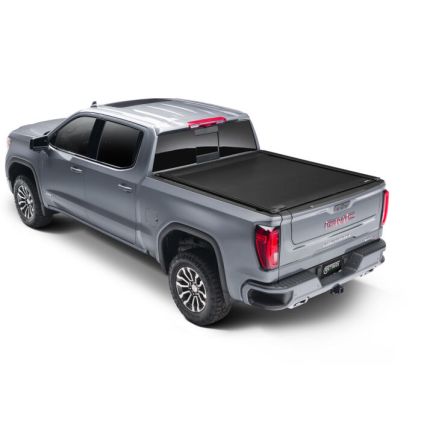 2014 Chevrolet GMC Silverado Sierra 1500 2500 3500  5'8" Bed Polycarbonate Retractable Truck Bed Cover w/ T-Slot Rails, Retrax, Retraxone MX, T-60461