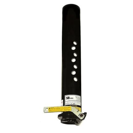 PopUp GN1 Gooseneck Round 4", 2-5/16" Ball to 5th Wheel King Pin, 24,000lbs