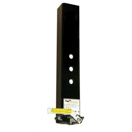 PopUp GN3 Gooseneck Square 4-1/2", 2-5/16" Ball to 5th Wheel King Pin, 24,000lbs