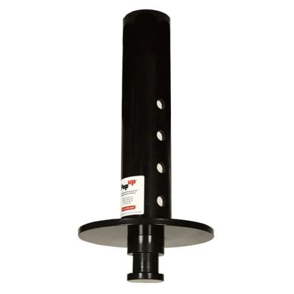 PopUp GN5 Gooseneck Round 4" to 5th Wheel King Pin, 30,000lbs