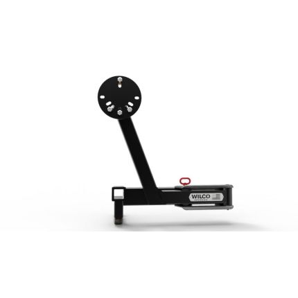 Wilco Off-Road Hitch Gate Solo Tire, 400lbs, 2" inch Hitch, w/ 2" Hitch Mount, UHG33187