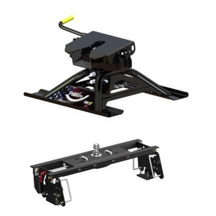 Pullrite 3900 Single Point Attachment 5th Wheel Trailer Hitch Gooseneck Adapter, 24K for Ram, 3900-60682 Kit