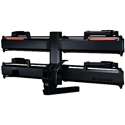 Kuat Piston Pro X PX22G, 2 Bike Platform Rack w/ LED Lights, 2" Inch Hitch