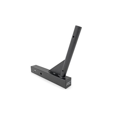 Rough Country 117520 Flag Pole Holder, Single, 2" and 2-1/2" inch Hitch with Flag Pole