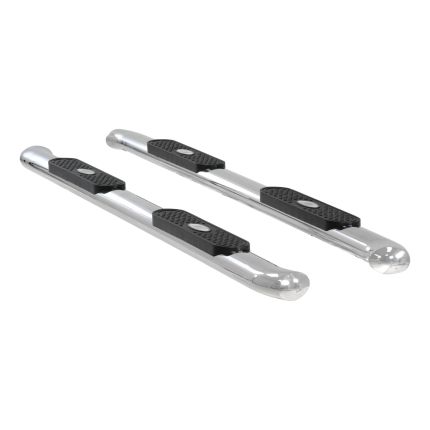 Aries S224013-2 Oval Nerf Bars 4" Stainless Polished Finish