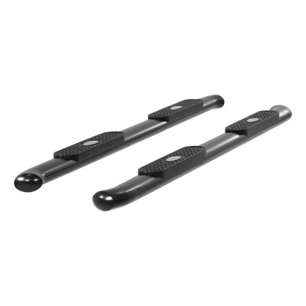 Aries S224045 Oval Nerf Bars 4" Carbon Black Powder Finish