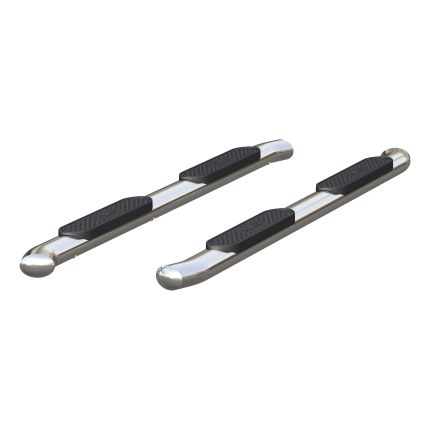 Aries S224051-2 Oval Nerf Bars 4" Stainless Polished Finish