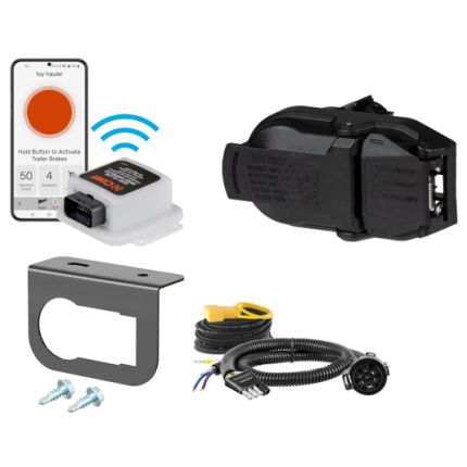 7-Way OEM Wireless Brake Controller Upgrade to Existing 4-Way w/ Battery Cable, MH57015-Echo