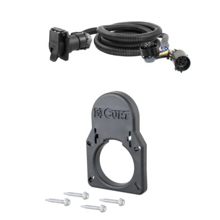 7-Way OEM T-Connect Extension for Gooseneck/5th Wheel in bed, Chevy Silverado New Body, MH56070-INBCHEVY