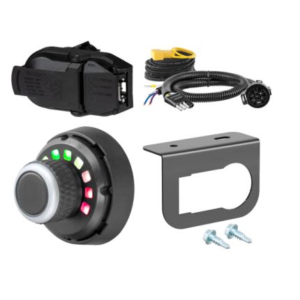 7-Way OEM Hard Wire Brake Controller Upgrade to Existing 4-Way w/ Battery Cable, MH57015-Spectrum