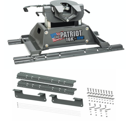 2004-2014 Ford F-150 5th Wheel Hitch 16K for Standard Long Bed, B&W, Patriot, RVK3200-2404K