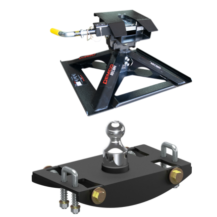 Demco 8550045 Single Point Attachment 5th Wheel Trailer Hitch Gooseneck Adapter, 21K for Ram, 8550045-60630 Kit