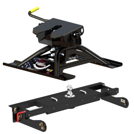 Pullrite 3900 Single Point Attachment 5th Wheel Trailer Hitch Gooseneck Adapter, 24K for Chevy/GMC, 3900-60680 Kit