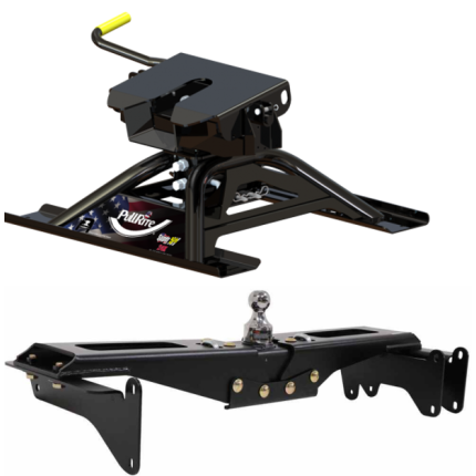 Pullrite 3900 Single Point Attachment 5th Wheel Trailer Hitch Gooseneck Adapter, 24K for Chevy/GMC, 3900-60642 Kit