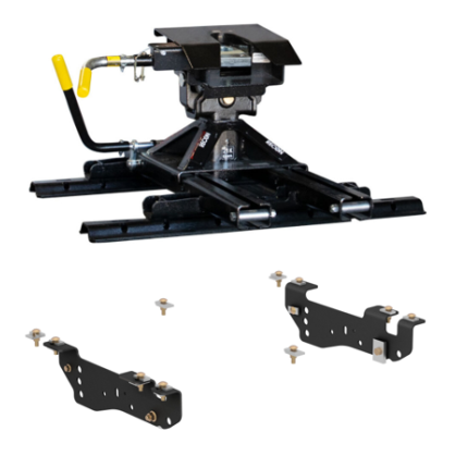 2005-2010 Ford F-250 F-350 F-450 Super Duty 5th Wheel Hitch 21K w/ Slider for Standard Short Bed, Demco, Recon, 8550052-204-448