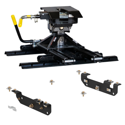 2011-2016 Ford F-250 F-350 F-450 Super Duty 5th Wheel Hitch 21K w/ Slider for Standard Short Bed, Demco, Recon, 8550052-204-424
