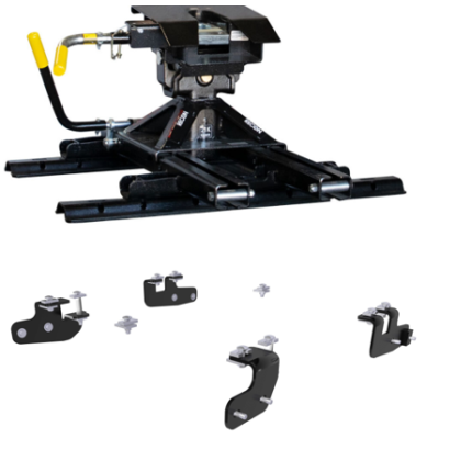 2013-2026 RAM 2500 5th Wheel Hitch 21K w/ Slider for Standard Short Bed, Demco, Recon, 8550052-204-427