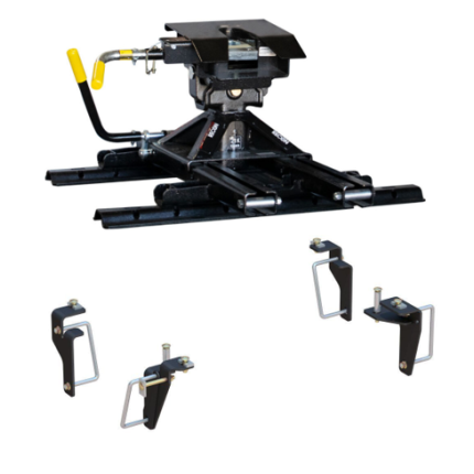 2013-2026 RAM 3500 5th Wheel Hitch 21K w/ Slider for Standard Short Bed, Demco, Recon, 8550052-204-430