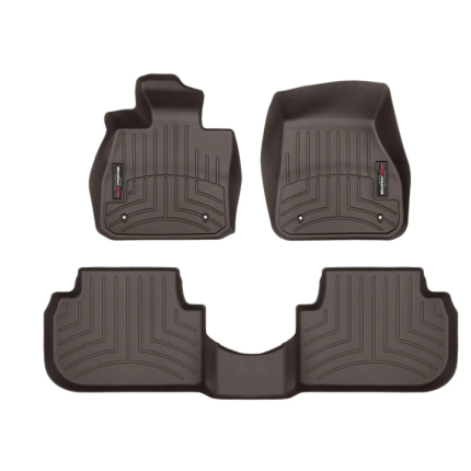 2020-2026 BMW 228i Gran Coupe WeatherTech Auto Floor Liner Front and Rear set Cocoa, WT4716011-4716012