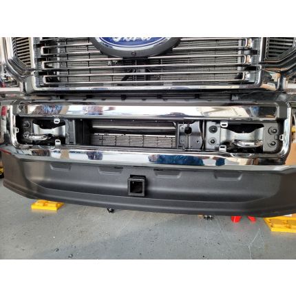 2017-2022 Ford F-250 F-350 F-450 Front Trailer Hitch Receiver Stainless Steel Class 3, 10,000 Lbs, 2" inch, EcoHitch, x7912