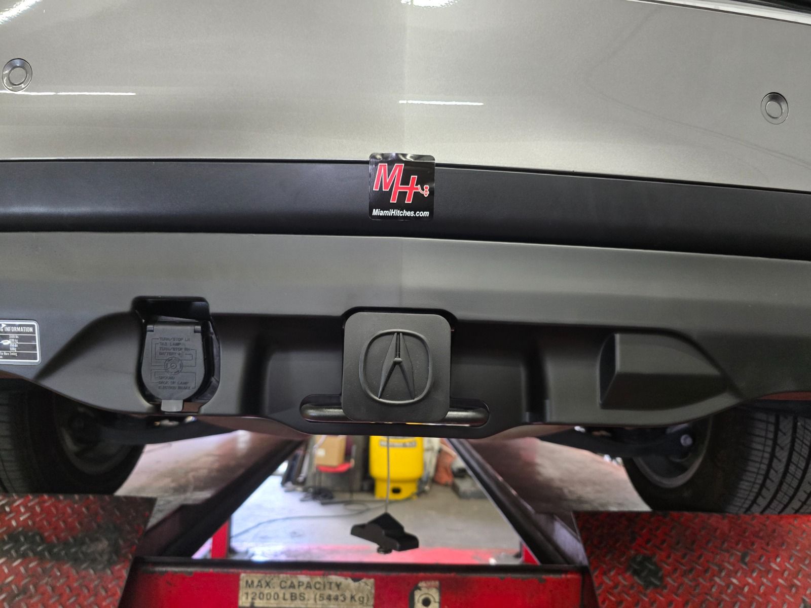 2017 acura mdx trailer hitch oem sales